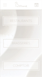 Mobile Screenshot of brasseries-bocuse.com